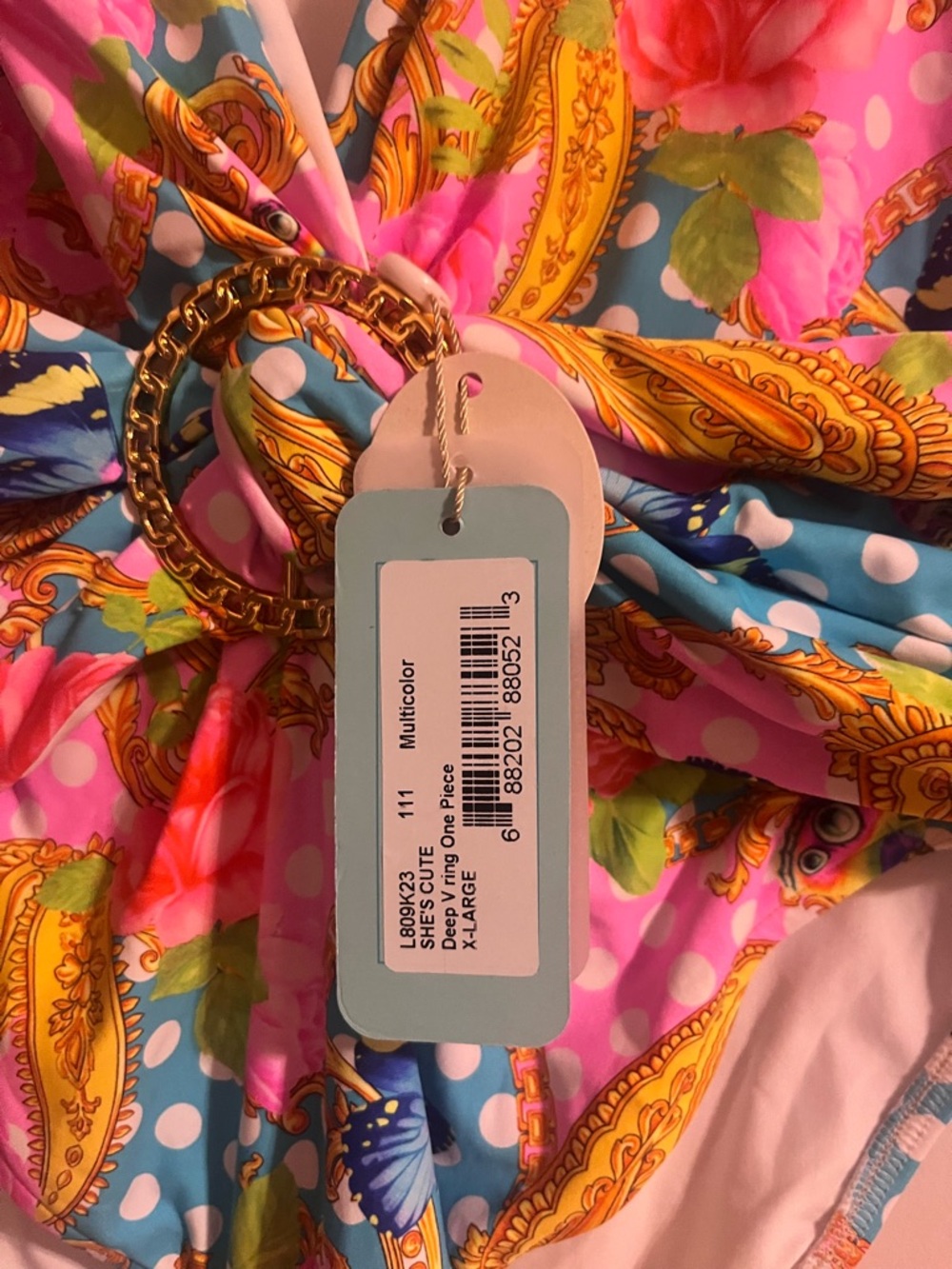 She’s Cute Swim One-Piece Sz XL